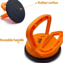 Suction Cup Dent Puller 2PCS Tools for Car Dent Repair, Small dent Puller Glass, Screen, Tiles & Objects Moving - Suction Cup dent Puller -Powerful Tool for dent Repair