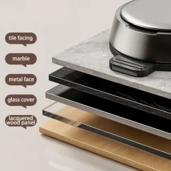 Suction Cup Kitchen Organizer with Hook 30/40/50cm, No Drill Hanging Spice Rack, Bathroom Shower Rack for Storage, Space Saving Shelves for Kitchen, Bathroom and Living Room