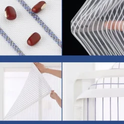 Summer Anti-Mosquito Door Curtain Household High-end Magnetic Encrypted Door Anti-Fly Partition Curtain Screen Door Magnet Screen Window Without Punching