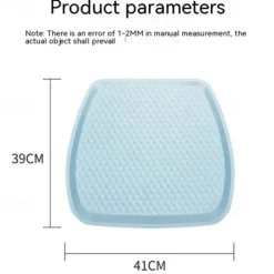 Summer Car Seat Cushion Breathable Cool Gel Universal Multifunctional Home Office Chair For Pressure Relief Back Tailbone Pain