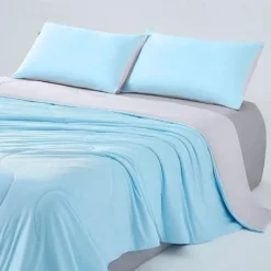 Summer Cooling Blanket, Breathable Comfortable Cooling Blanket, Soft Throw Blanket for Home Office, Comfy Bedding, Bedroom Accessories Gift for Summer, Gifts for Men Women