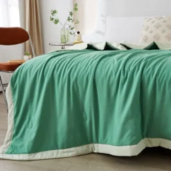 Summer Cooling Comforter Quilt Skin-friendly Keep Cool Blanket Cold Tech Fabric Summer Double-sided Comforter