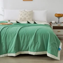 Summer Cooling Comforter Quilt Skin-friendly Keep Cool Blanket Cold Tech Fabric Summer Double-sided Comforter