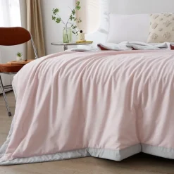 Summer Cooling Comforter Quilt Skin-friendly Keep Cool Blanket Cold Tech Fabric Summer Double-sided Comforter