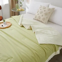 Summer Cooling Comforter Quilt Skin-friendly Keep Cool Blanket Cold Tech Fabric Summer Double-sided Comforter