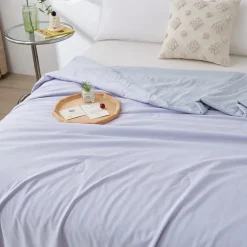 Summer Cooling Comforter Quilt Skin-friendly Keep Cool Blanket Cold Tech Fabric Summer Double-sided Comforter