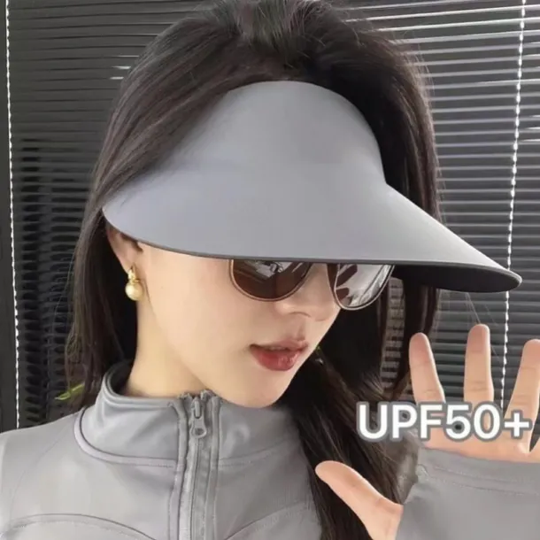 Summer Seamless Sun Hat Hollow Anti-ultraviolet Hat Outdoor Sports Cycling Sun Hat Women