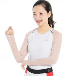 Summer Sun Protection Shawl Multi-functional Golf Sports Sleeve Women's Outdoor Riding And Driving Shoulder Sun Protection Ice Sleeve