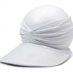 Sun Hats for Women UV Protection Sun Visor Wide Brim Summer Hats with Ponytail