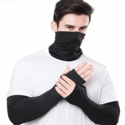 Sun Protection Sleeve Sports Headgear and Sleeve for Men Women Outdoor Dustproof Activities Camping