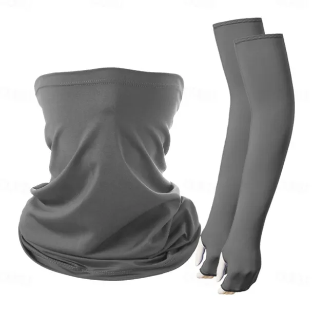 Sun Protection Sleeve Sports Headgear and Sleeve for Men Women Outdoor Dustproof Activities Camping