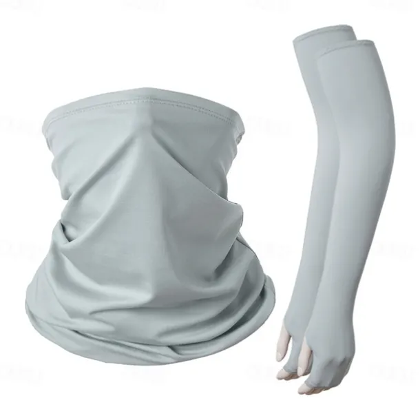 Sun Protection Sleeve Sports Headgear and Sleeve for Men Women Outdoor Dustproof Activities Camping