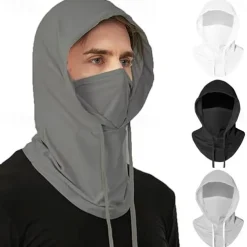 Sun UV Protective Hood Mask Breathable Full Head Mask Face Cover for Men & Women Motorcycle Cycling Fishing