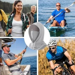 Sun UV Protective Hood Mask Breathable Full Head Mask Face Cover for Men & Women Motorcycle Cycling Fishing