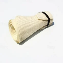 Sun Visor Hats for Women Wide Brim Straw Roll-Up Ponytail Summer Beach Hat UV UPF Packable Foldable Travel Summer