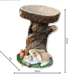 Sunflower Bird Bath and Bird Feeder, Outdoor Garden Decoration, Dual Function, Durable Resin, Attracts Birds, Ideal for Yard, Patio, or Balcony, Easy to Install, Eco-Friendly, Weather-Resistant