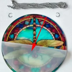 Sunflower Stained Suncatcher Window Hanging, Dog Cat Home Window Decor Suncatcher Birthday Gifts For Women,Mom,Teacher Wreath Sign, Christmas Xmas Decor Gift