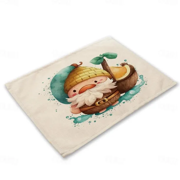 Sunflowers Placemats Heat Resistant Farmhouse Table Place Mat Stain Resistant Placemat, Placemat for Wedding Kitchen Dining Table Decoration Indoor Outdoor