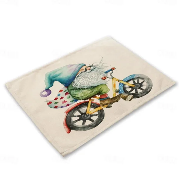 Sunflowers Placemats Heat Resistant Farmhouse Table Place Mat Stain Resistant Placemat, Placemat for Wedding Kitchen Dining Table Decoration Indoor Outdoor