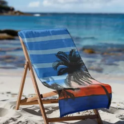 Sunshine and Beach Beach Towel Premium Quality Ultra Soft Absorbent Lightweight Durable Quick Drying Vibrant Design Perfect for Beach Pool Sunbathing Travel Summer Accessory Comfortable and Stylish