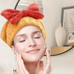 Super Absorbent Hair Towel Wrap for Wet Hair - Quick-Dry, Anti-Frizz, Soft Coral Velvet, Reduces Blow Dryer Heat Damage, Suitable for All Hair Types, Multi-Purpose Use