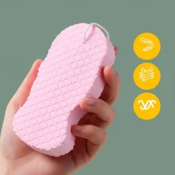 Super Soft Exfoliating Bath SpongeUltra Soft Bath Body Shower SpongeSpa Scrub Exfoliator Dead Skin Remove ReusableSponge Bath Sponge for Adults Children and Pregnant Women