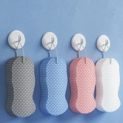 Super Soft Exfoliating Bath SpongeUltra Soft Bath Body Shower SpongeSpa Scrub Exfoliator Dead Skin Remove ReusableSponge Bath Sponge for Adults Children and Pregnant Women