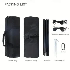 Suv Rear Tent Sunshade Tent Outdoor Self Driving Tour Car Side Tent Camping Tent