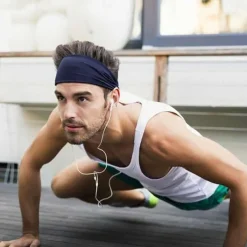 Sweat Sports Headbands for Men Women for Golf, Skiing,Tennis, Gym, Camping, Running, Cycling, Moisture Wicking Workout Headband