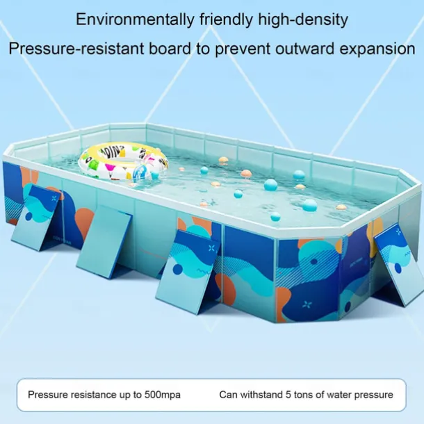 Swimming Pool for Large Dogs Foldable Ground Kids Puppy Outdoor Bathing Tubs for Camping Backyard Garden 160*120cm