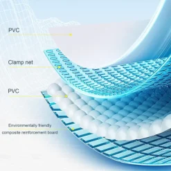 Swimming Pool for Large Dogs Foldable Ground Kids Puppy Outdoor Bathing Tubs for Camping Backyard Garden