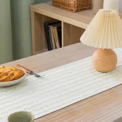 Table Runner Simple Table Runner Vertical Pattern Modern Dining Table Cloth TV Cabinet Coffee Tablecloth Dining Table Runner