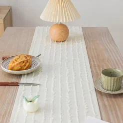 Table Runner Simple Table Runner Vertical Pattern Modern Dining Table Cloth TV Cabinet Coffee Tablecloth Dining Table Runner