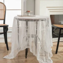 Tablecloth Decorative and Durable Table Cover Ideal for Dining and Kitchen Tables Perfect for Everyday Use or Special Occasions