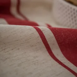 Tablecloth Linens Cotton Table Cloth Dustproof Striped Table Kitchen Garden Outcoor Restrant Rectangule