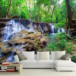 Tapestry Blanket Wall Hangings Forest 3D Bedroom Living Room Dorm Decorations Wall Door Background