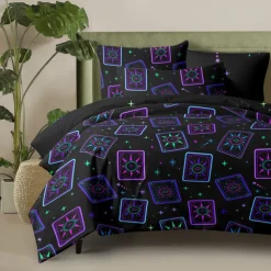Tarot Card Duvet Cover 100% Cotton Full Size Bedding Set Bed Sets Quilt Cover Soft Lightweight Comforter Cover with 2 Pillowcases for All Season