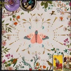 Tarot Tablecloth for Game, Altar Cloth, Witchcraft Astrology Decor Oracle Card Pad Tarot Mat Witcher Decor, Party Favors, Party Gift Decor, Party Supplies Magic Art Divination