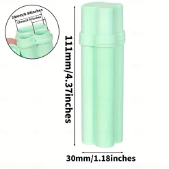 Teal Portable Cigarette Case with Built-in Lighter Holder - Durable ABS Plastic Flip-Top Design, Compact & Lightweight for Easy Carrying, Holds Multiple Cigarettes, Smoking Accessories