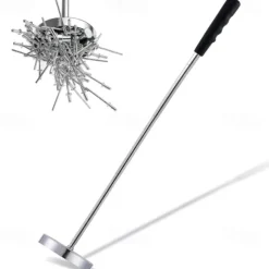 Telescoping Magnetic Sweeper Pickup Tool, Screws Parts Finder with 35LB Pull Capacity, Retractable 8.6" to 33" with Strong Magnet, Pick up Nails, Screws, and Metal Parts