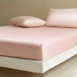 Tencel Bed Sheet Single Piece Summer Cool Ice Silk Mattress Protector Full Package Non-slip Bed Cover Bed Sheet Set