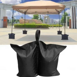 Tent Weight Bag Canopy Sand Bag Shelter Tent Weight Bag Tent Leg Weighted Feet Bag for Pop Up Canopy Tent Foot Sandbags