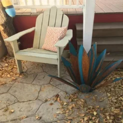 Tequila Rustic Sculpture, DIY Metal Agave Yard Art Plant, Rustic Hand Painted Metal Agave,Garden Yard Art Decoration Statue Home Decor for Yard Stakes,Garden Figurines,Outdoor Patio