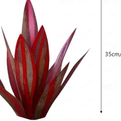 Tequila Rustic Sculpture, DIY Metal Agave Plant,Rustic Hand Painted Metal Agave,Garden Yard Art Decoration Statue Home Decor for Yard Stakes,Garden Figurines,Outdoor Patio