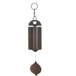 The Deep Resonance Serenity Bell, Heroic Windbell, Outdoor Wind Chime Garden Decoration, Retro Metal Leaves Wind Chime