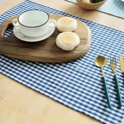 Thick Chaoyang Grid Home Fabric Non Fading Napkins, Tea Towels, Kitchen Towels 40*60cm