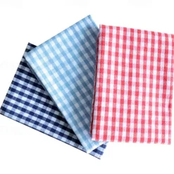 Thick Chaoyang Grid Home Fabric Non Fading Napkins, Tea Towels, Kitchen Towels 40*60cm