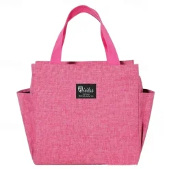 Thick Insulation Lunch Bag Bento Bag Portable Ice Pack And Toilet Bag. Insulated Lunch Box Bag With Little Bear Logo