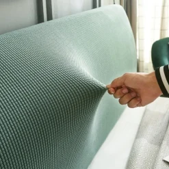 Thicken Quilted Headboard Cover Stretch All-Inclusive Headboard slipcover Bed Head Cover Dustproof Protector Cover for Full Size Beds