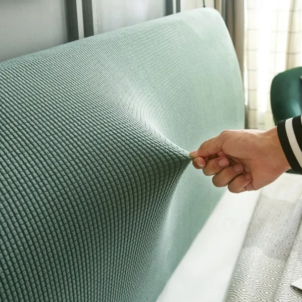 Thicken Quilted Headboard Cover Stretch All-Inclusive Headboard slipcover Bed Head Cover Dustproof Protector Cover for Full Size Beds